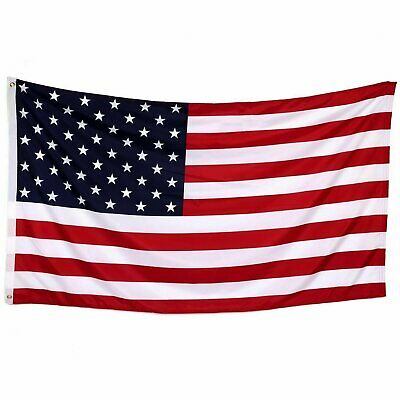 3' X 5' Ft Usa Us U.s. American Flag Polyester Stars Brass Grommets